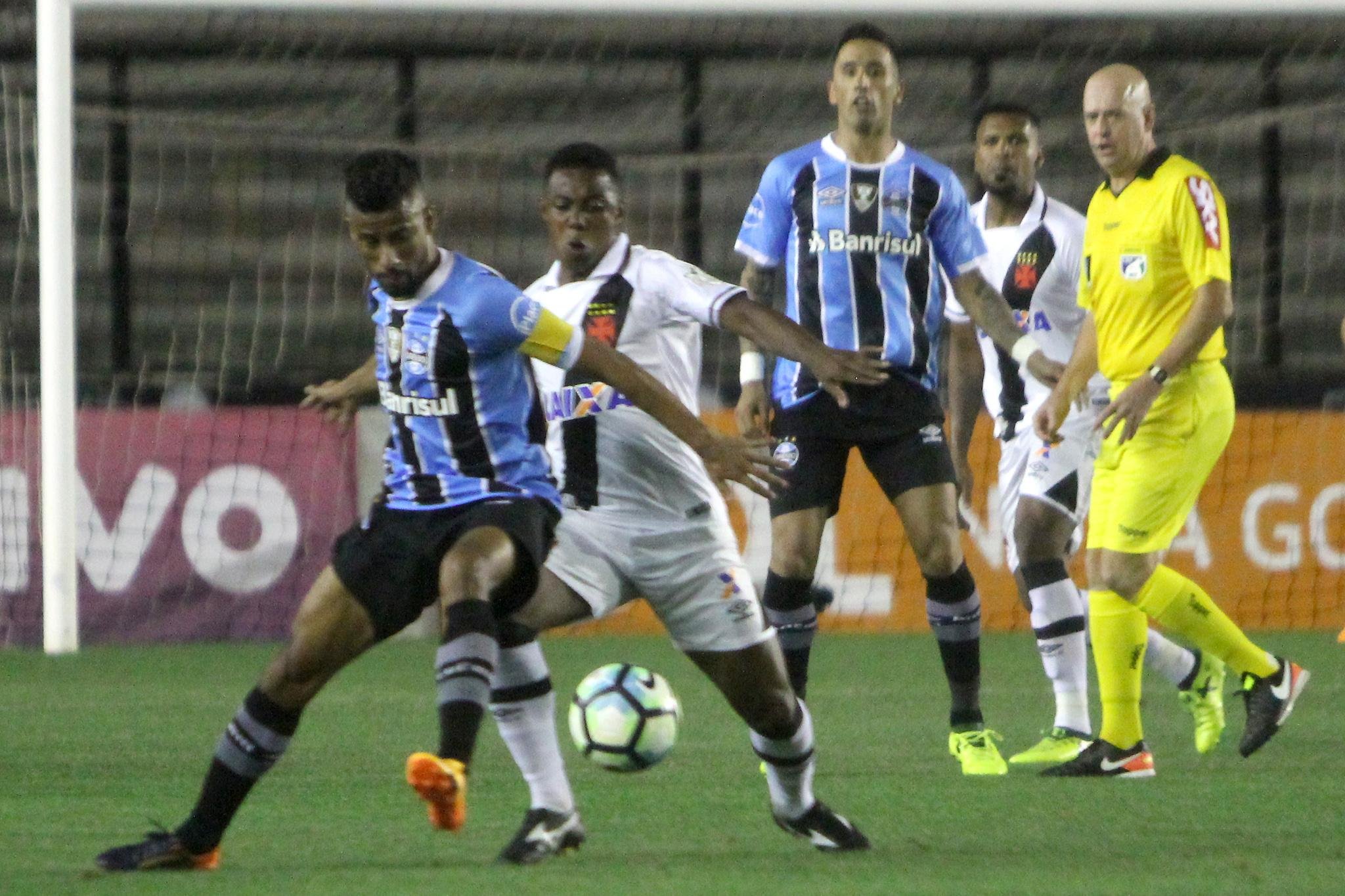 	Gr&ecirc;mio n&atilde;o teve boa atua&ccedil;&atilde;o na derrota para o Vasco