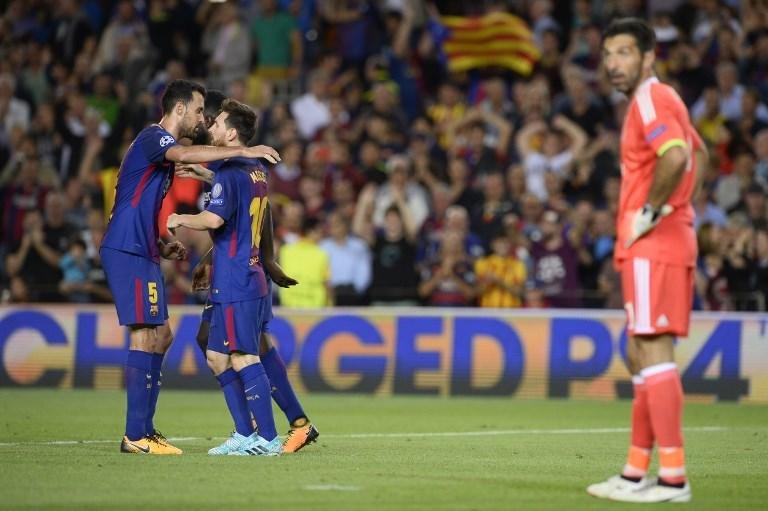 Messi comanda vit&oacute;ria do Barcelona na estreia da Liga dos Campe&otilde;es