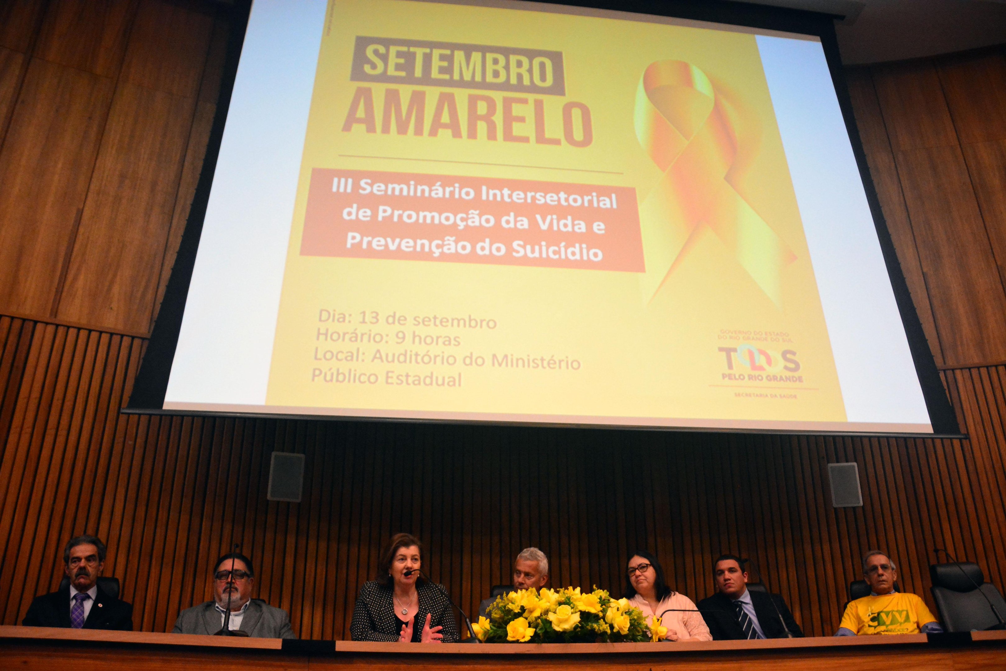 An&uacute;ncio foi feito na manh&atilde; desta quarta-feira durante o III Semin&aacute;rio Intersetorial Promo&ccedil;&atilde;o da Vida e Preven&ccedil;&atilde;o do Suic&iacute;dio