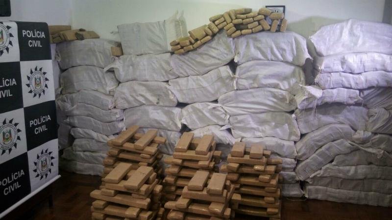 Droga foi avaliada em pelo menos R$ 3 milh&otilde;es