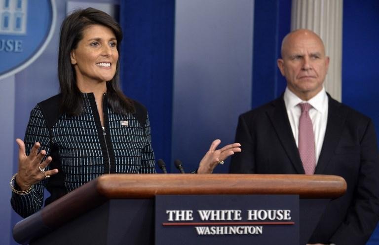 Haley insistiu que governo americano est&aacute; "tentando qualquer outra possibilidade"