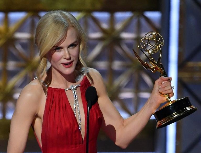 Nicole Kidman venceu o pr&ecirc;mio de melhor atriz em miniss&eacute;rie ou telefilme