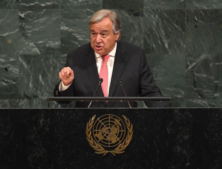 Guterres mencionou a continuidade das viola&ccedil;&otilde;es sistem&aacute;ticas dos direitos humanos