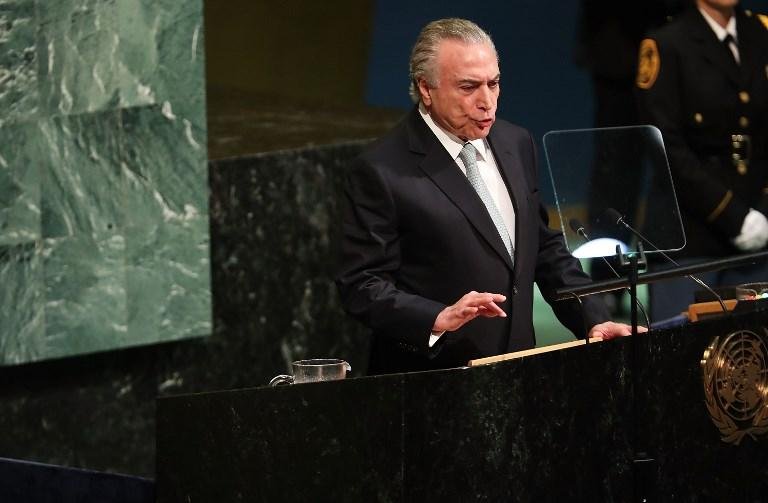 Temer pediu maior diplomacia em discurso na ONU