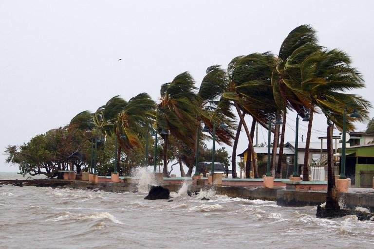 Olho do furac&atilde;o Mar&iacute;a atingiu Porto Rico nesta quarta