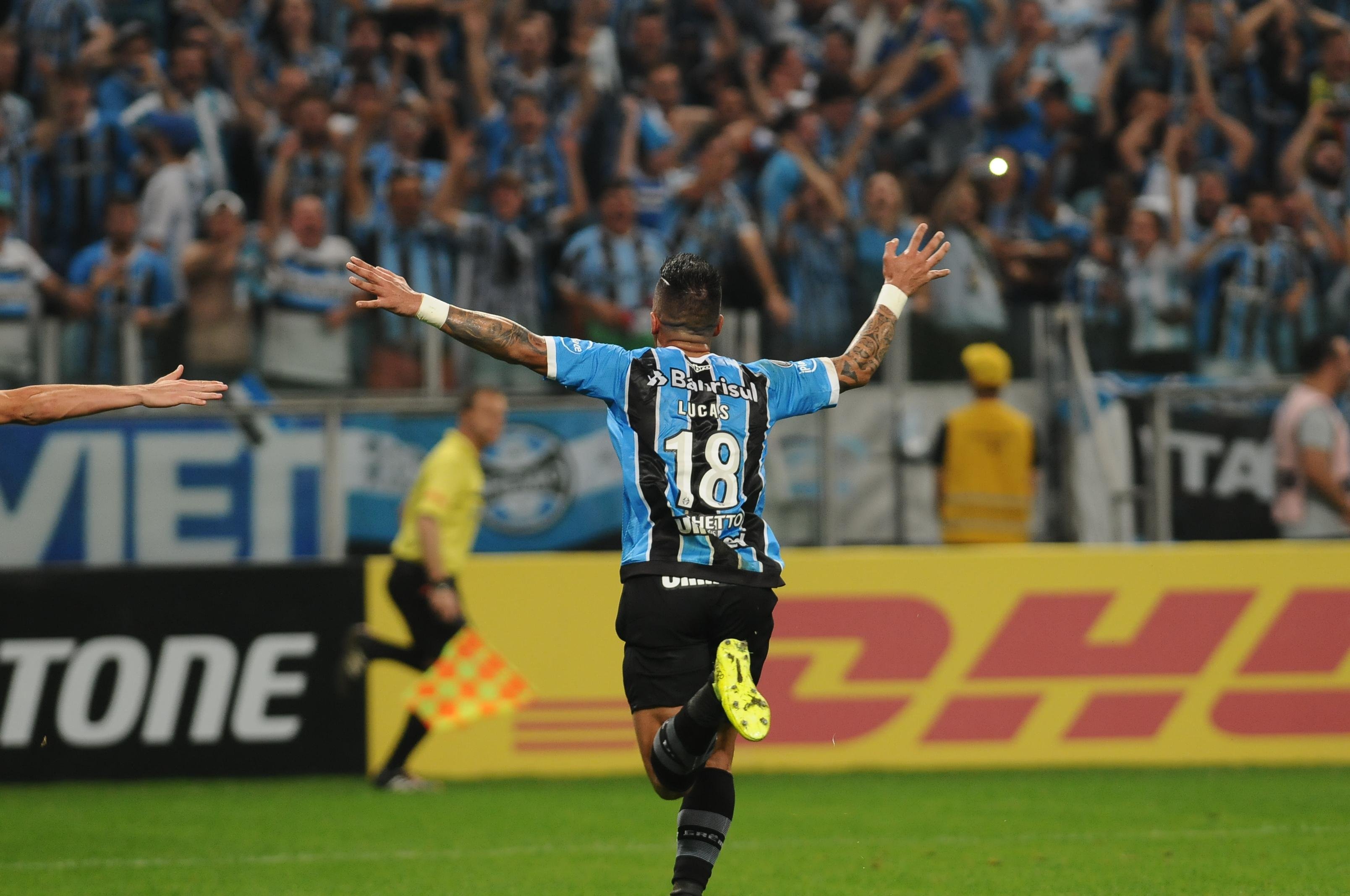 Gr&ecirc;mio superou o Botafogo na Arena e avan&ccedil;ou para a semifinal da Libertadores