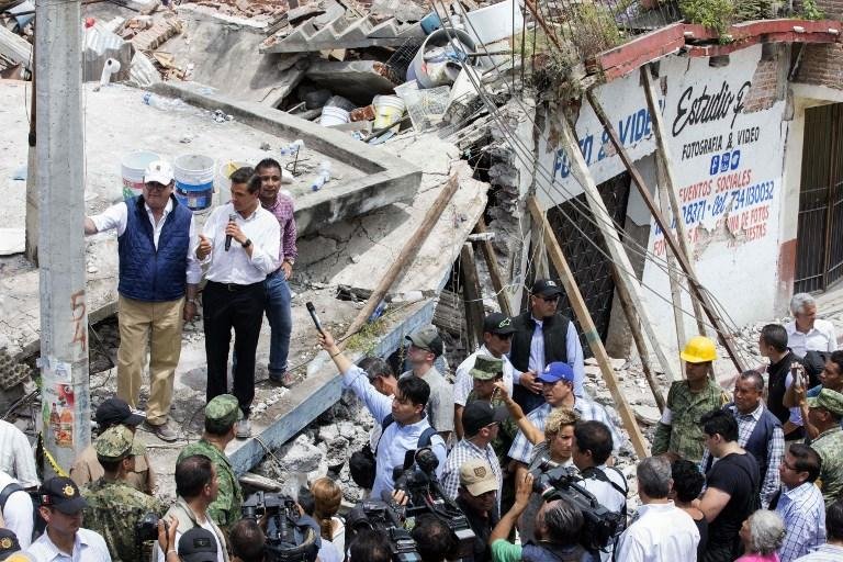 Presidente assegurou aos moradores das &aacute;reas afetadas que n&atilde;o est&atilde;o sozinhos