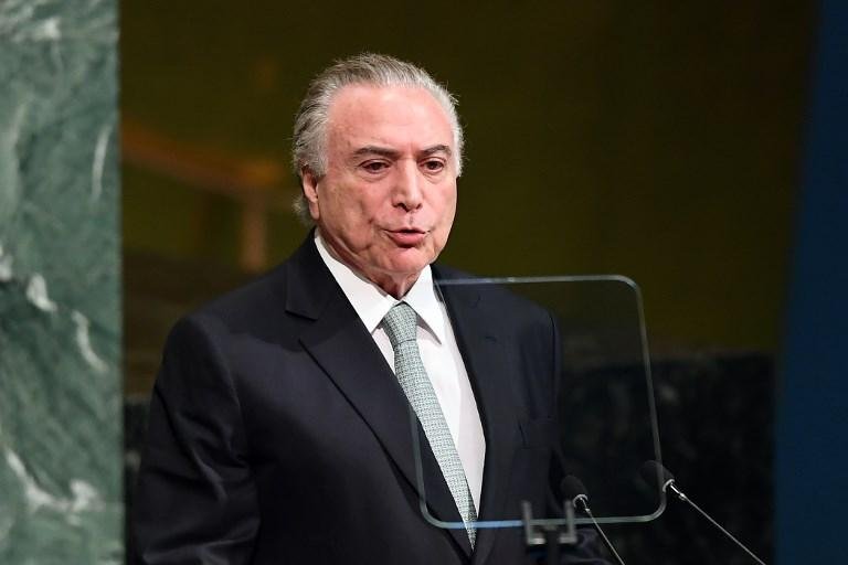 Presidente teria sido um dos destinat&aacute;rios de propina paga pela Odebrecht e Andrade Gutierrez 