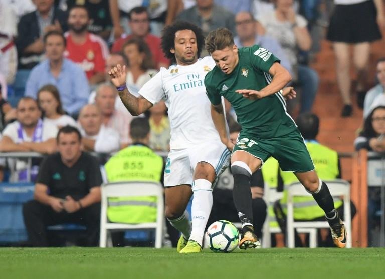 Marcelo sofreu les&atilde;o em derrota do Real Madrid para o Betis no Espanhol