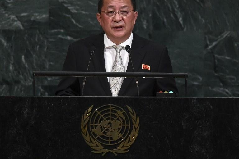 Chanceler norte-coreano Ri Yong Ho atacou duramente o presidente dos EUA