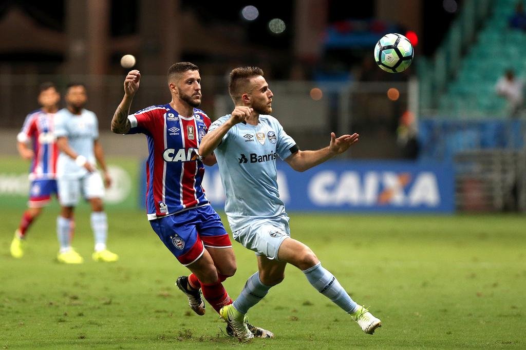 Gr&ecirc;mio perdeu para o Bahia por 1 a 0