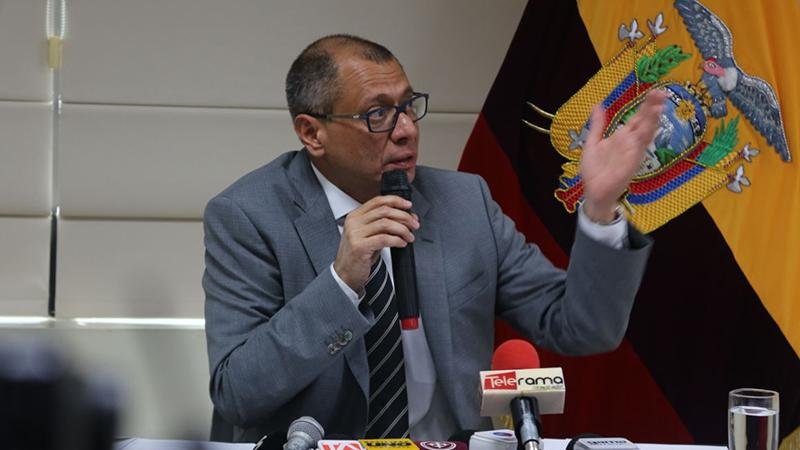 Jorge Glass foi afastado de seu cargo pelo presidente do Equador