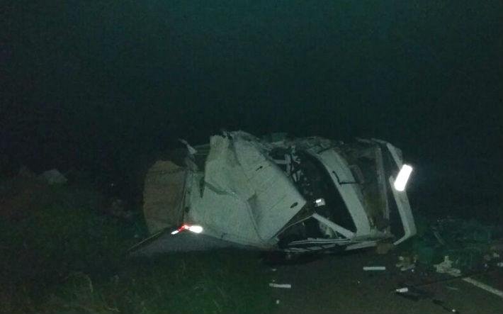 Motorista morre em colis&atilde;o entre carretas em J&uacute;lio de Castilhos 
