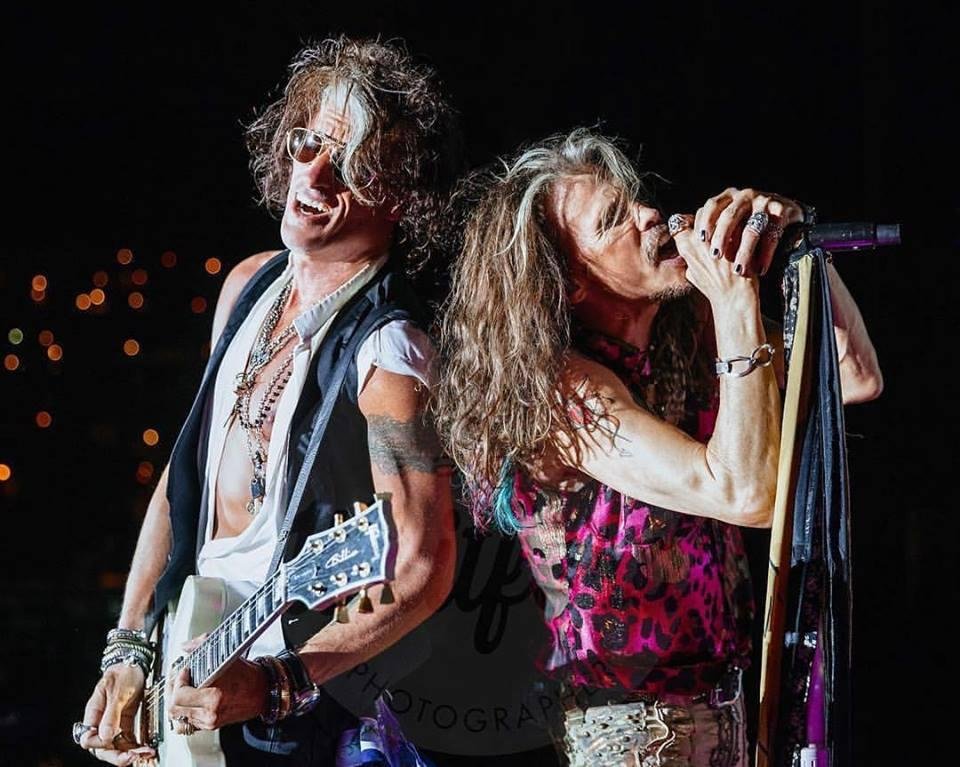 Aerosmith se apresentou no Rock in Rio durante sua estadia no Brasil