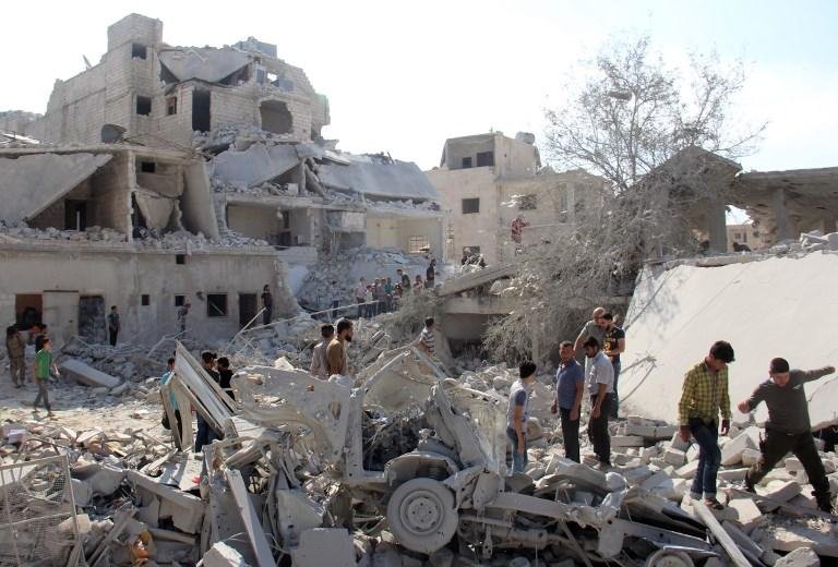 Quatro crian&ccedil;as est&atilde;o entre as v&iacute;timas dos bombardeios