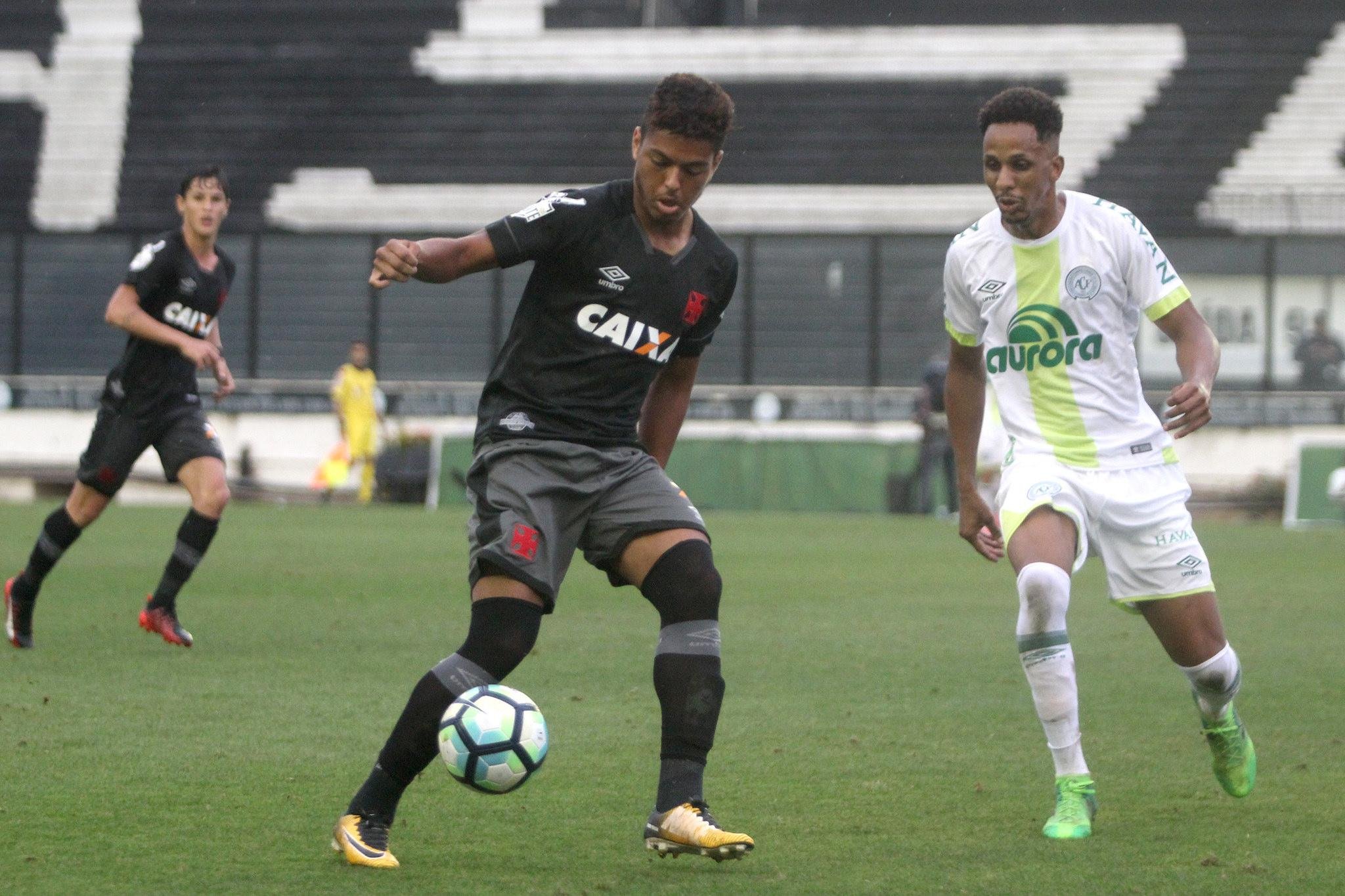 Vasco e Chapecoense empataram em 1 a 1