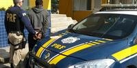 Suspeito de assalto é preso em São Sepé pela Polícia Rodoviária Federal