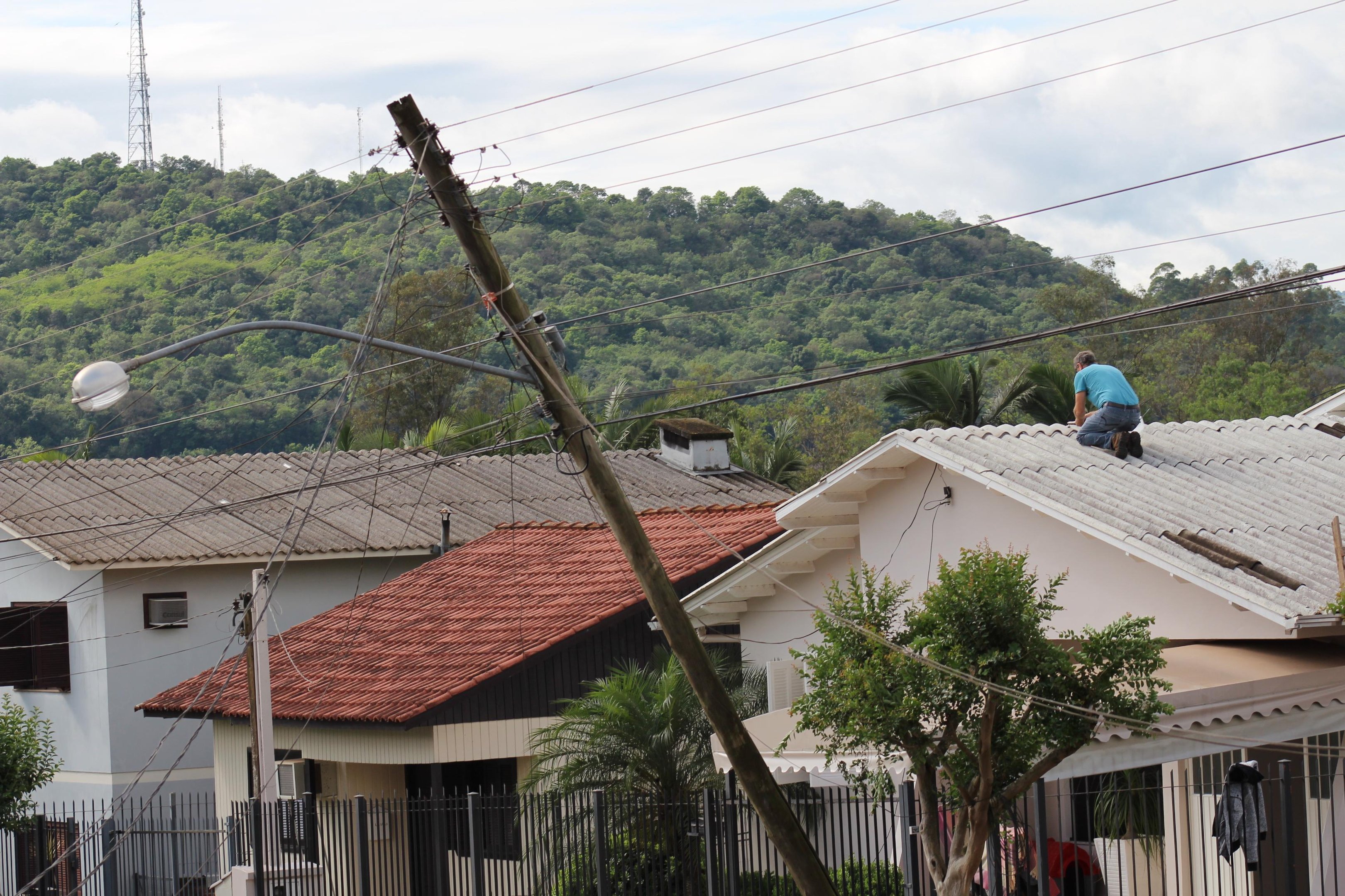 Bairro planalto de Encantado foi um dos mais atingidos