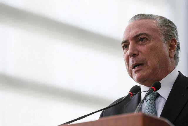 Quando a Bolsa sobe &eacute; porque h&aacute; confian&ccedil;a no pa&iacute;s, diz Temer