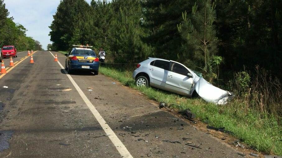 Acidente mata duas pessoas na BR 287, em Santa Maria