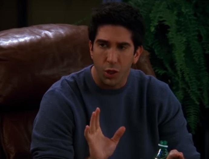 V&iacute;deo mostra conversa entre Ross e Chandler