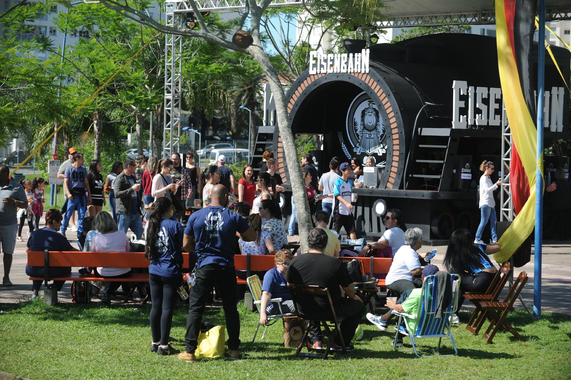 Fim de semana foi de Oktoberfest em Porto Alegre