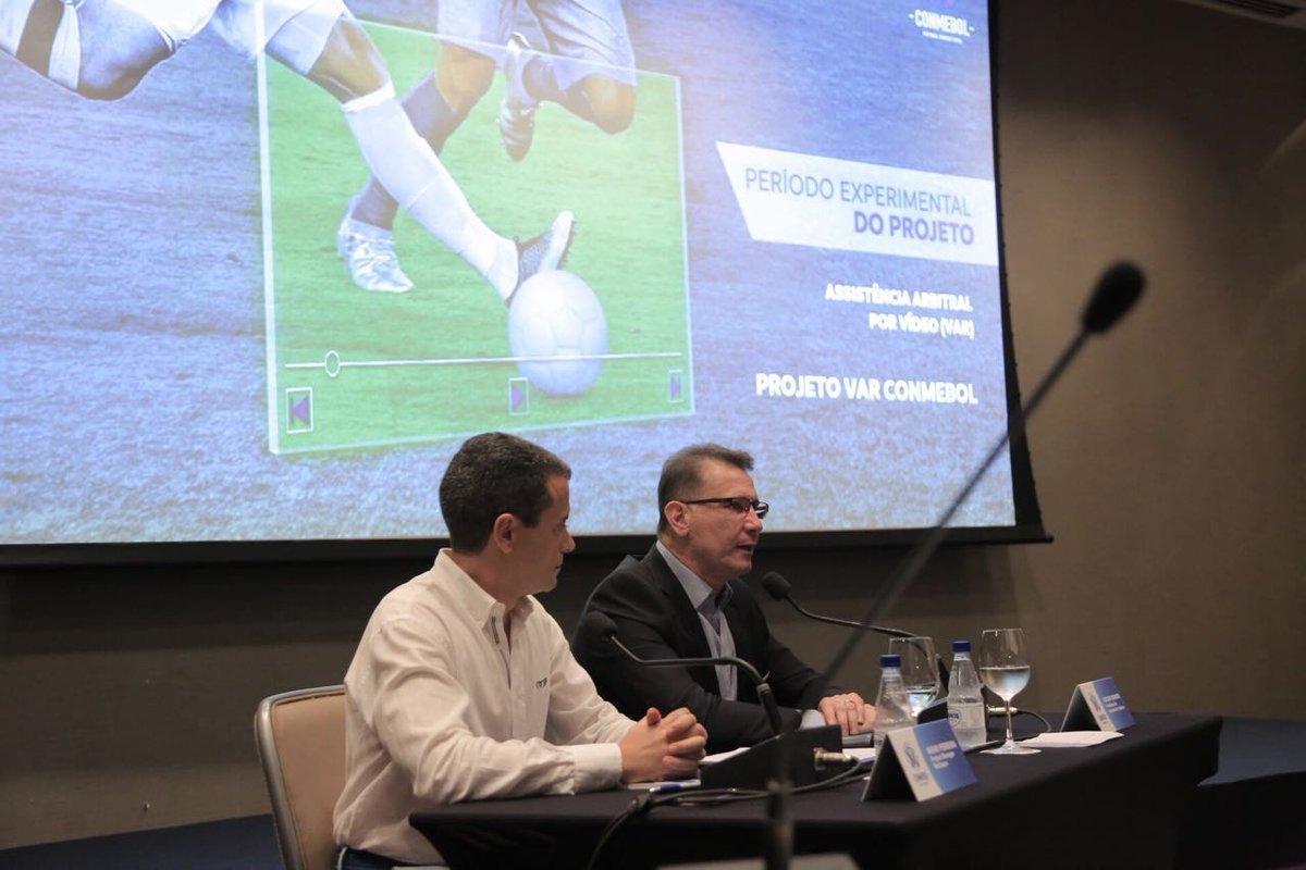 Conmebol confirmou uso de &aacute;rbitro de v&iacute;deo na Libertadores