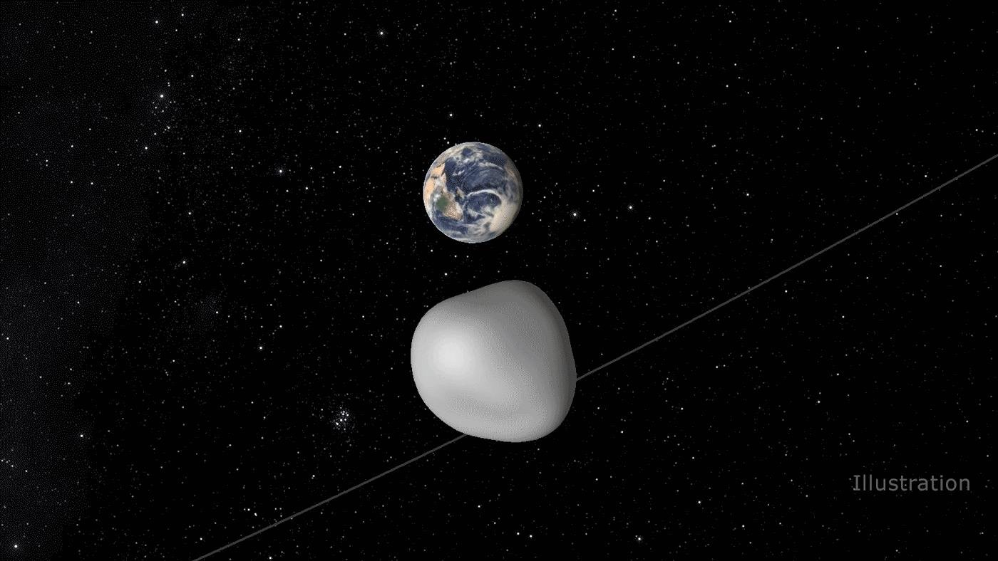 Asteroide de 30 metros de di&acirc;metro passa perto da Terra nesta quinta