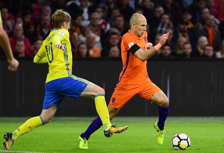 Holanda acabou ficando fora da Copa do Mundo apesar de vit&oacute;ria sobre a Su&eacute;cia