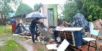 Chuva forte e intensa danificou várias casas pelo Estado