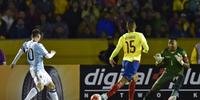 Federação equatoriana afastou cinco jogadores após derrota para Argentina