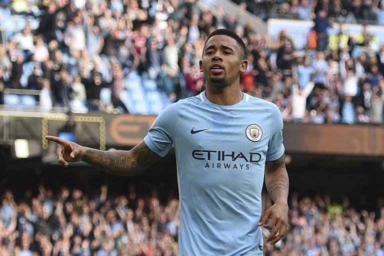 Jesus marca dois e City goleia Stoke no Ingl&ecirc;s 