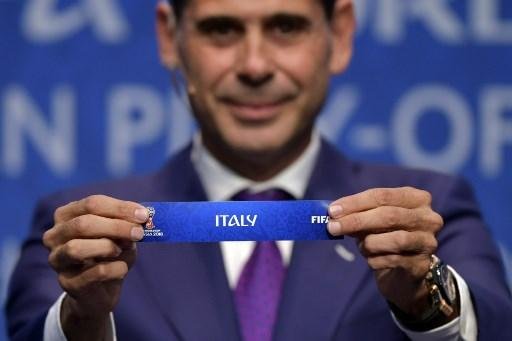 It&aacute;lia pegar&aacute; a Su&eacute;cia na repescagem para a Copa 2018