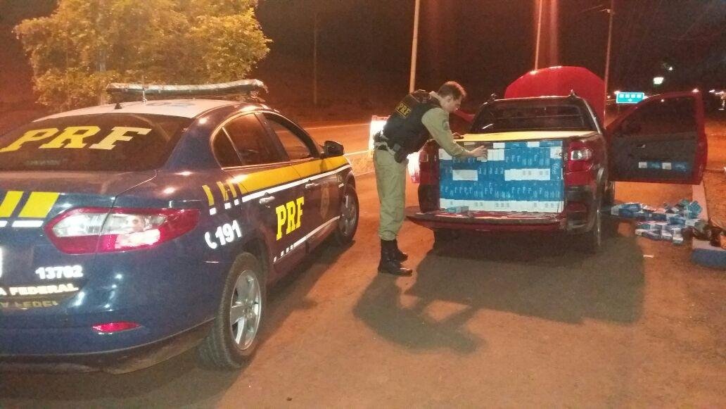 Carga contrabandeada foi apreendida na BR 386