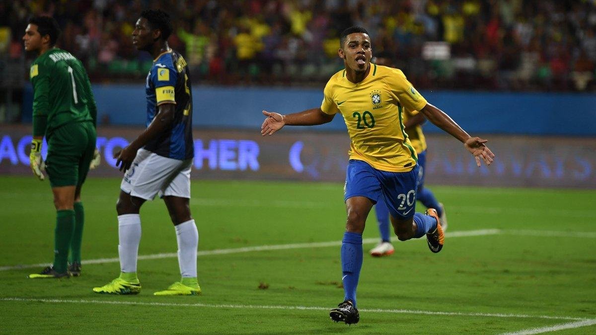 Brasil goleou Honduras nas oitavas de final do Mundial Sub-17