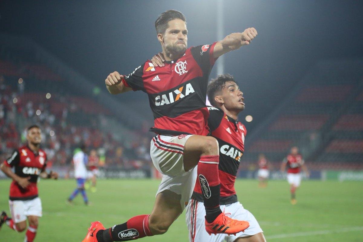 Flamengo goleou o Bahia por 4 a 1