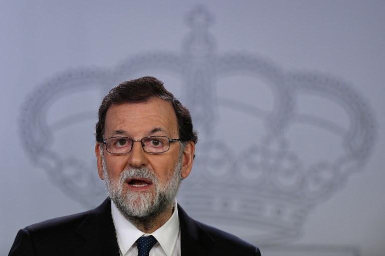 Rajoy disse que Executivo regional catal&atilde;o ser&aacute; suspenso de suas fun&ccedil;&otilde;es 