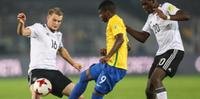 Brasil e Alemanha disputaram vaga na semifinal do Mundial Sub-17
