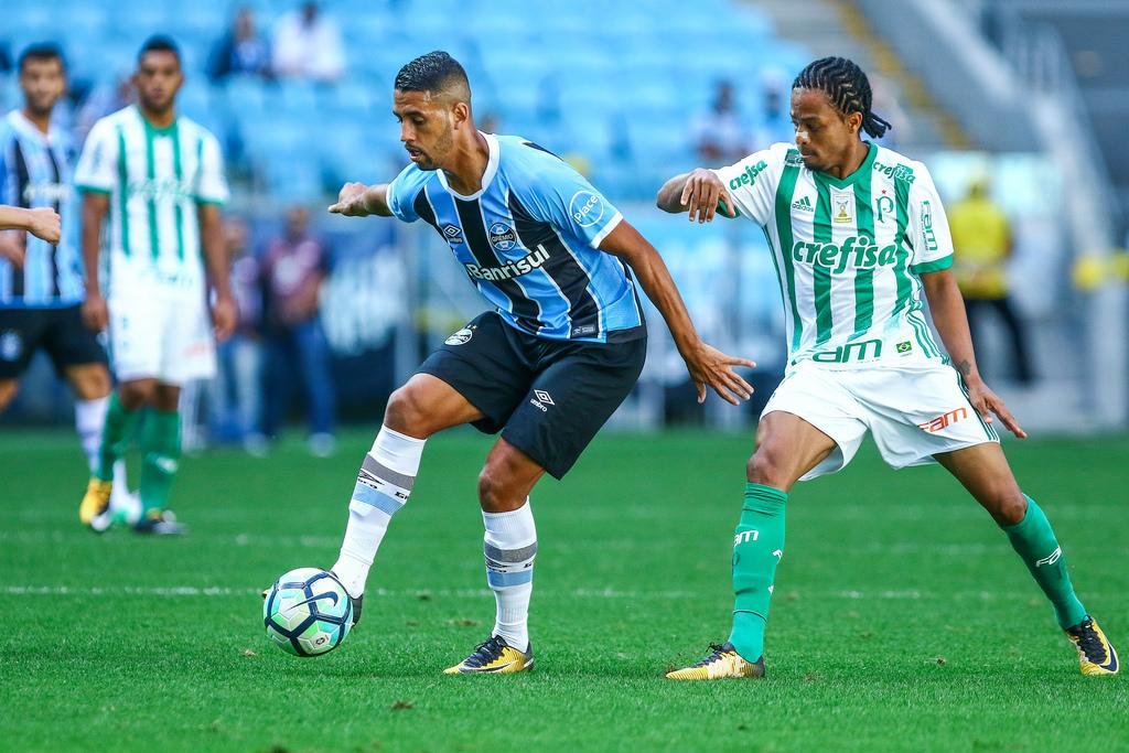Gr&ecirc;mio perdeu por 3 a 1 para o Palmeiras, na Arena