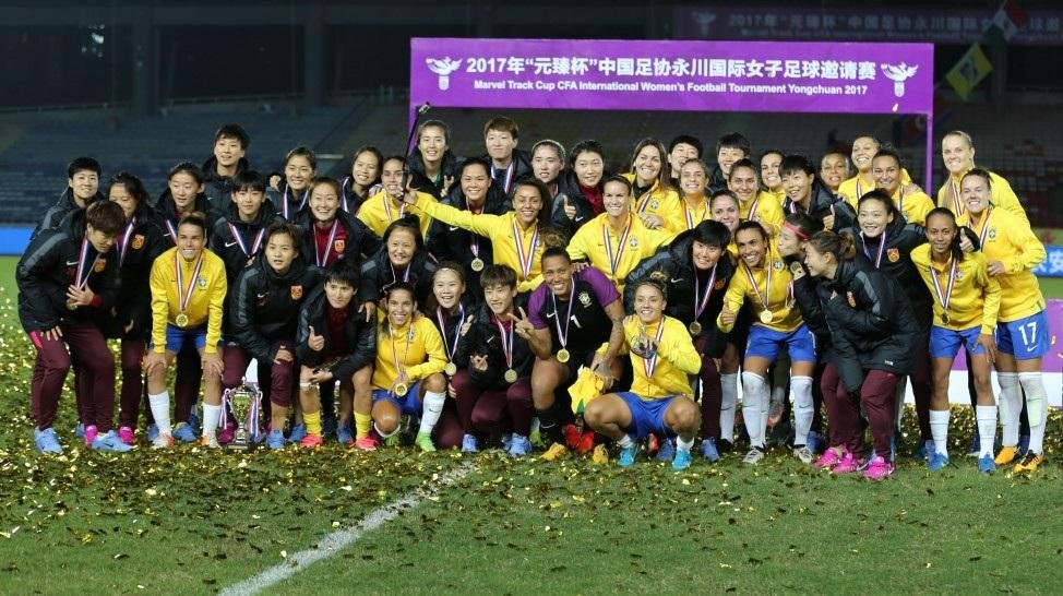 Brasil conquistou torneio amistoso na China