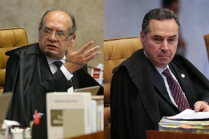 Gilmar Mendes e Barroso discutem e trocam ofensas durante julgamento no STF