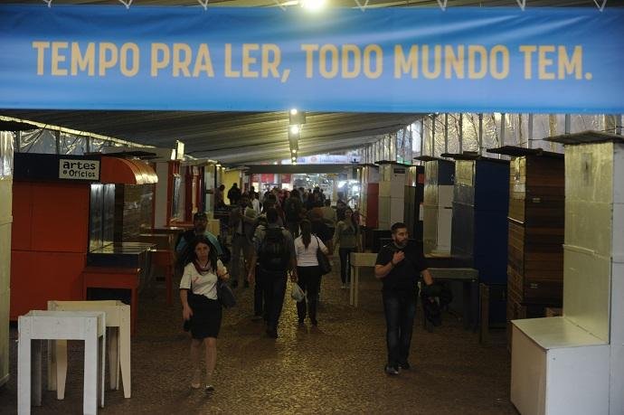 Campanha do evento neste ano destaca que "tempo pra ler, todo mundo tem"