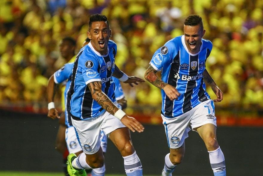 Barrios &eacute; a d&uacute;vida do Gr&ecirc;mio para duelo contra Barcelona  