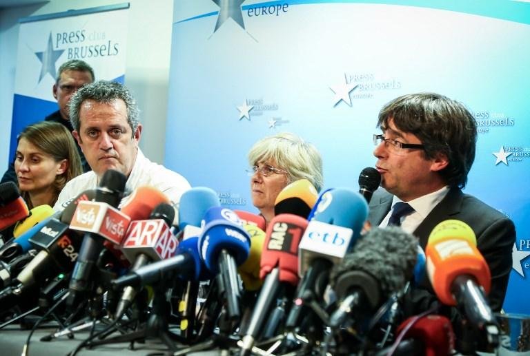 Puigdemont exige liberta&ccedil;&atilde;o de membros presos de seu governo