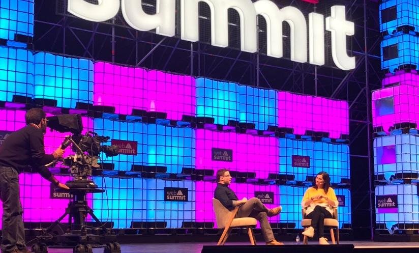 Co-fundador do Flickr d&aacute; entrevista no Web Summit 