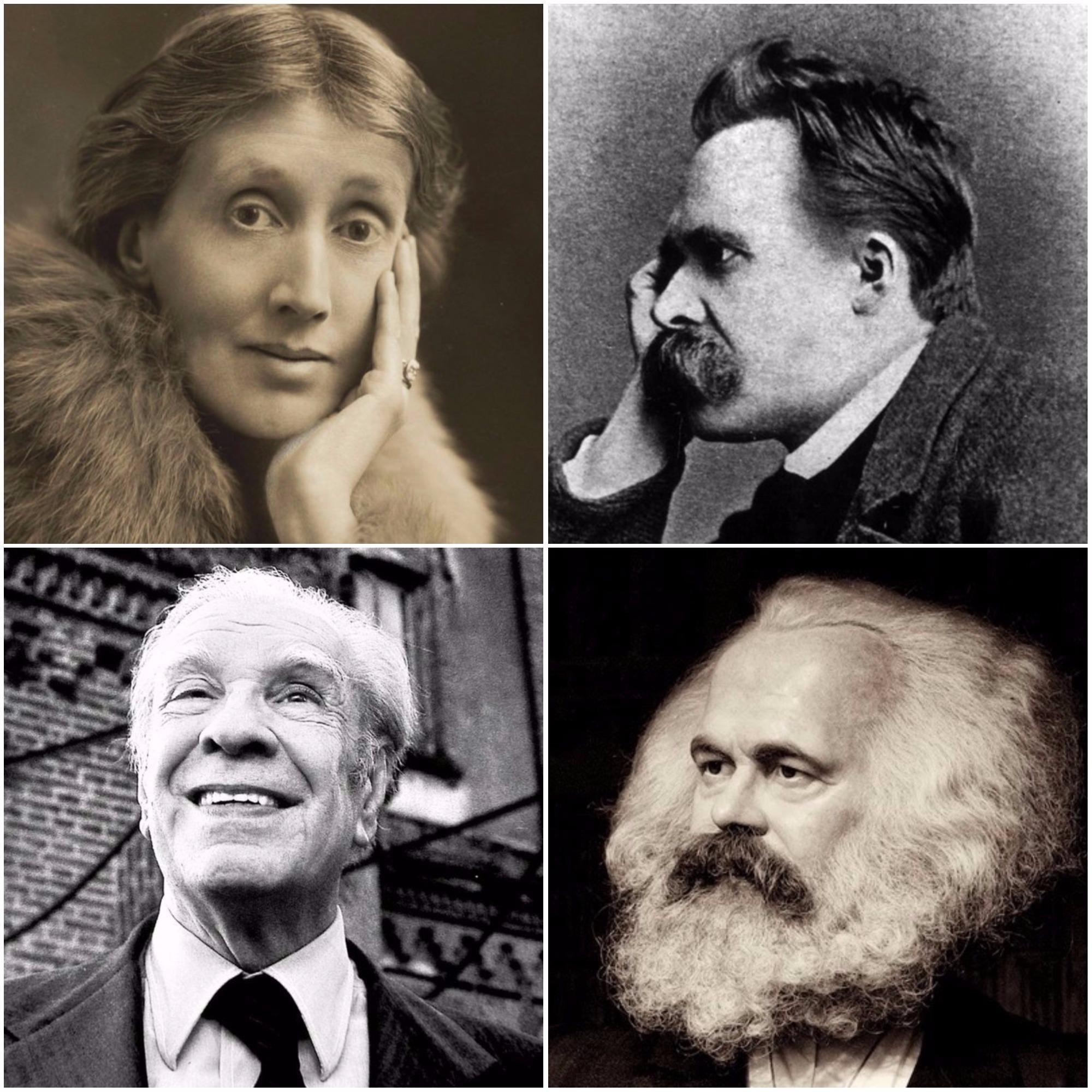 Virginia Woolf,  Nietzche, Jorge Luis Borges e Karl Marx s&atilde;o alguns dos autores que ter&atilde;o obras abordadas 