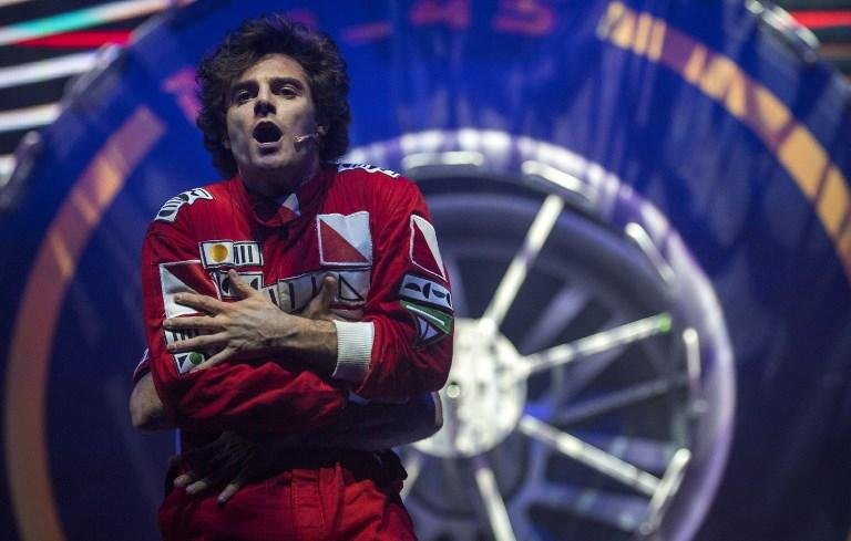Hugo Bonemer interpreta Senna na montagem