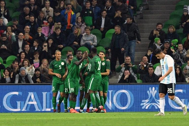 Argentina perdeu para a Nig&eacute;ria em amistoso