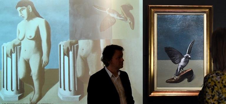 Quadro desaparecido de Magritte &eacute; reconstitu&iacute;do integralmente