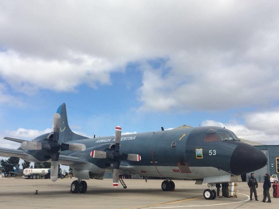 Avi&otilde;es da marinha argentina realizam opera&ccedil;&otilde;es de busca
